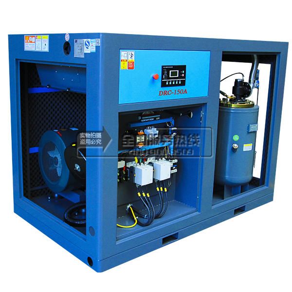 德瑞亞空壓機150A側(cè)面剖析圖 德瑞亞空壓機150A側(cè)面剖析圖